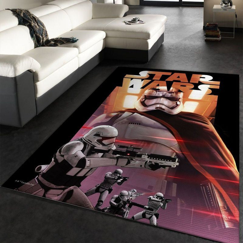 Star War Cpt Phasma Teppich, Teppiche - Outdoor Teppich, Teppich Wohnzimmer, Küchenteppich, Kinderzimmer, Modern