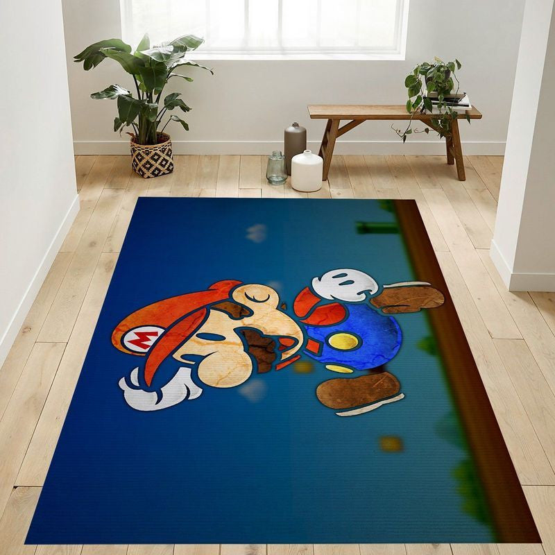 Super Mario 109 Teppich, Teppiche - Outdoor Teppich, Teppich Wohnzimmer, Küchenteppich, Kinderzimmer, Modern