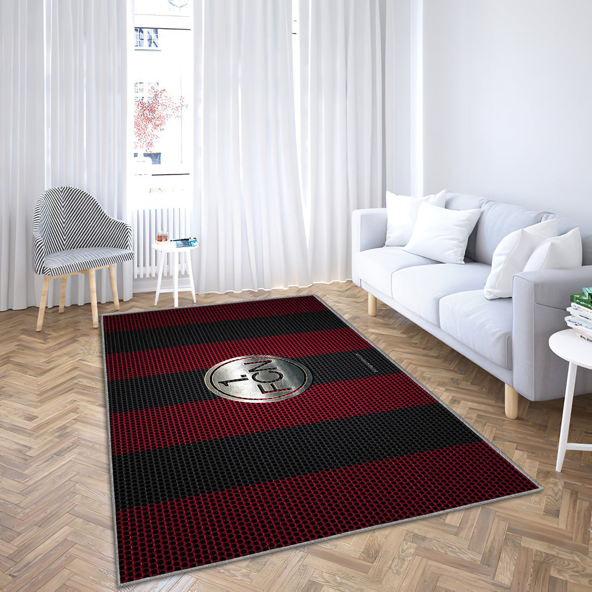 Fc Nurnberg Logo Teppich, Teppiche - Deutscher Fußballverein Outdoor Teppich, Teppich Wohnzimmer, Küchenteppich, Kinderzimmer, Modern