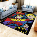 Dc Comic Superman Wonder Woman teppich, teppiche - outdoor teppich, teppich wohnzimmer, Küchenteppich, kinderzimmer, modern