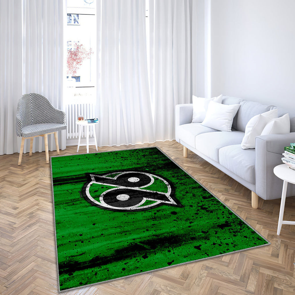 Fc Hannover 96 Logo Teppich, Teppiche - Bundesliga Outdoor Teppich, Teppich Wohnzimmer, Küchenteppich, Kinderzimmer, Modern