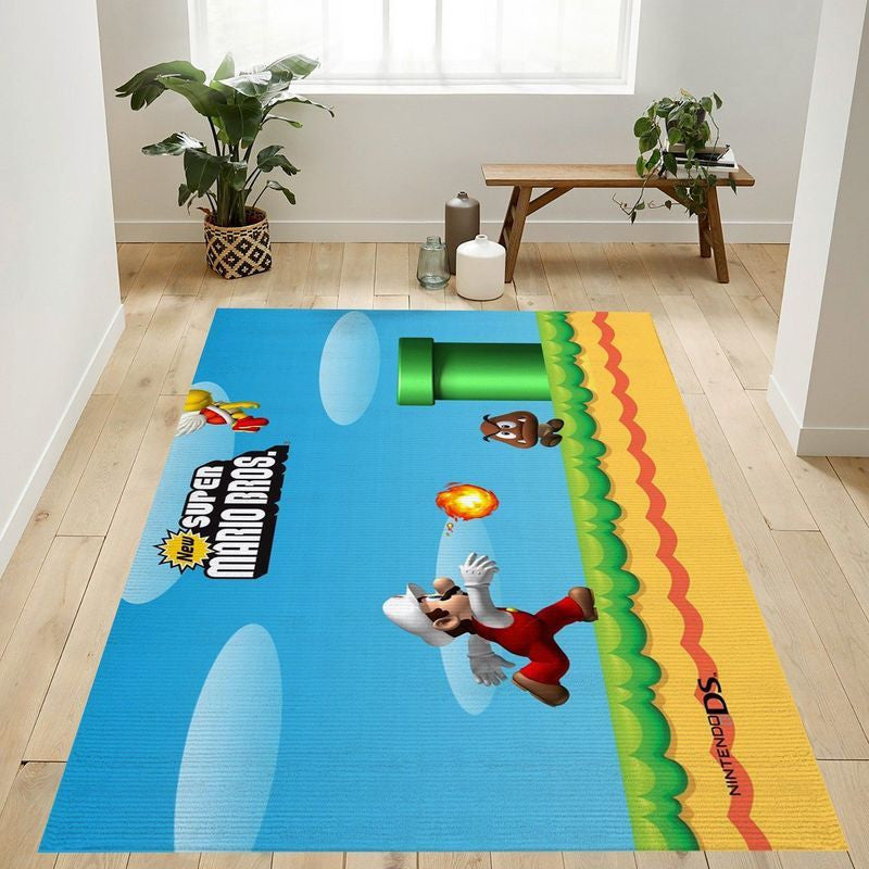 Super Mario 86 Teppich, Teppiche - Outdoor Teppich, Teppich Wohnzimmer, Küchenteppich, Kinderzimmer, Modern
