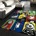 The Nightmare Before Christmas Movie Characters Teppich, Teppiche - Outdoor Teppich, Teppich Wohnzimmer, Küchenteppich, Kinderzimmer, Modern