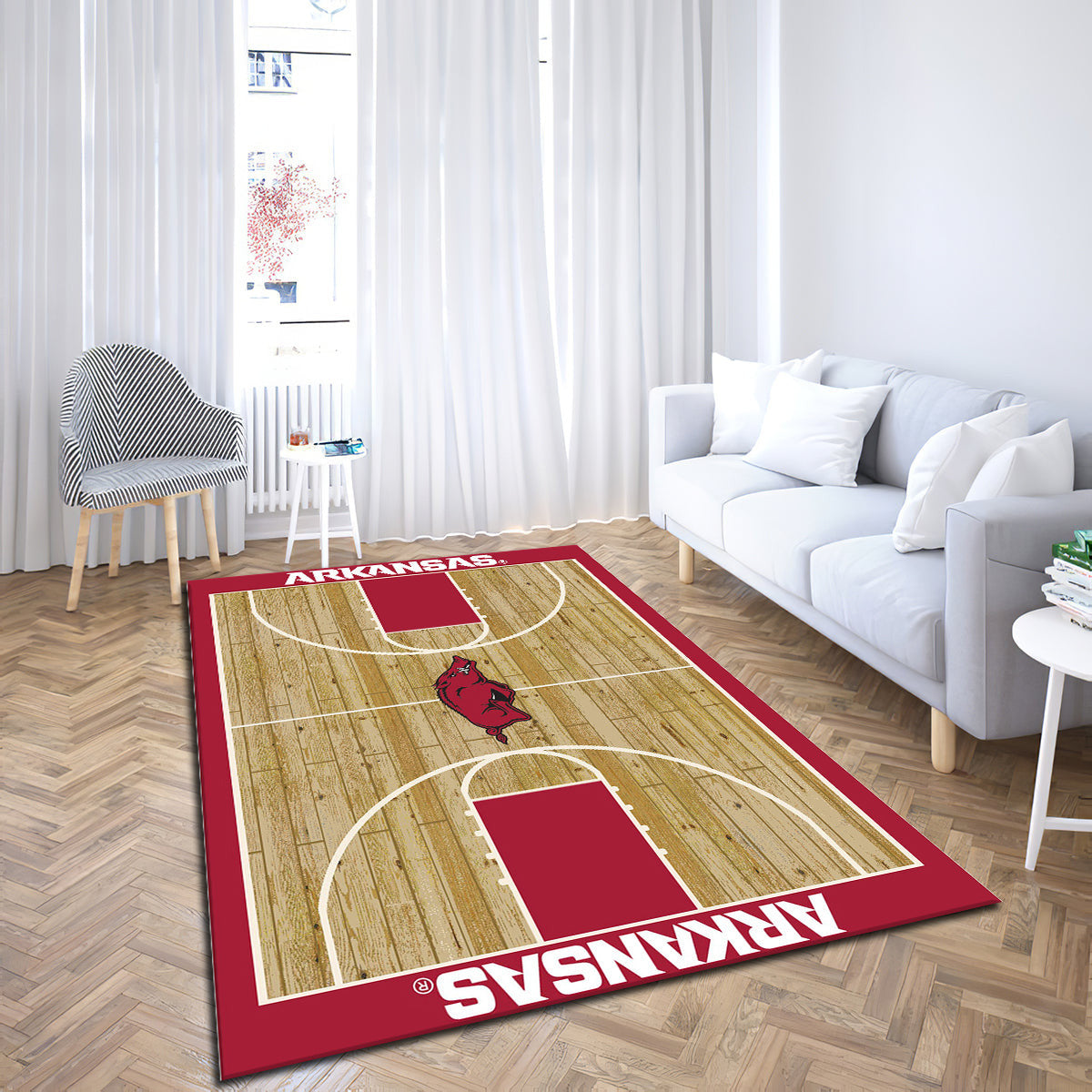 Arkansas Razorbacks Imperial Courtside teppich, teppiche - outdoor teppich, teppich wohnzimmer , Küchenteppich, kinderzimmer, modern