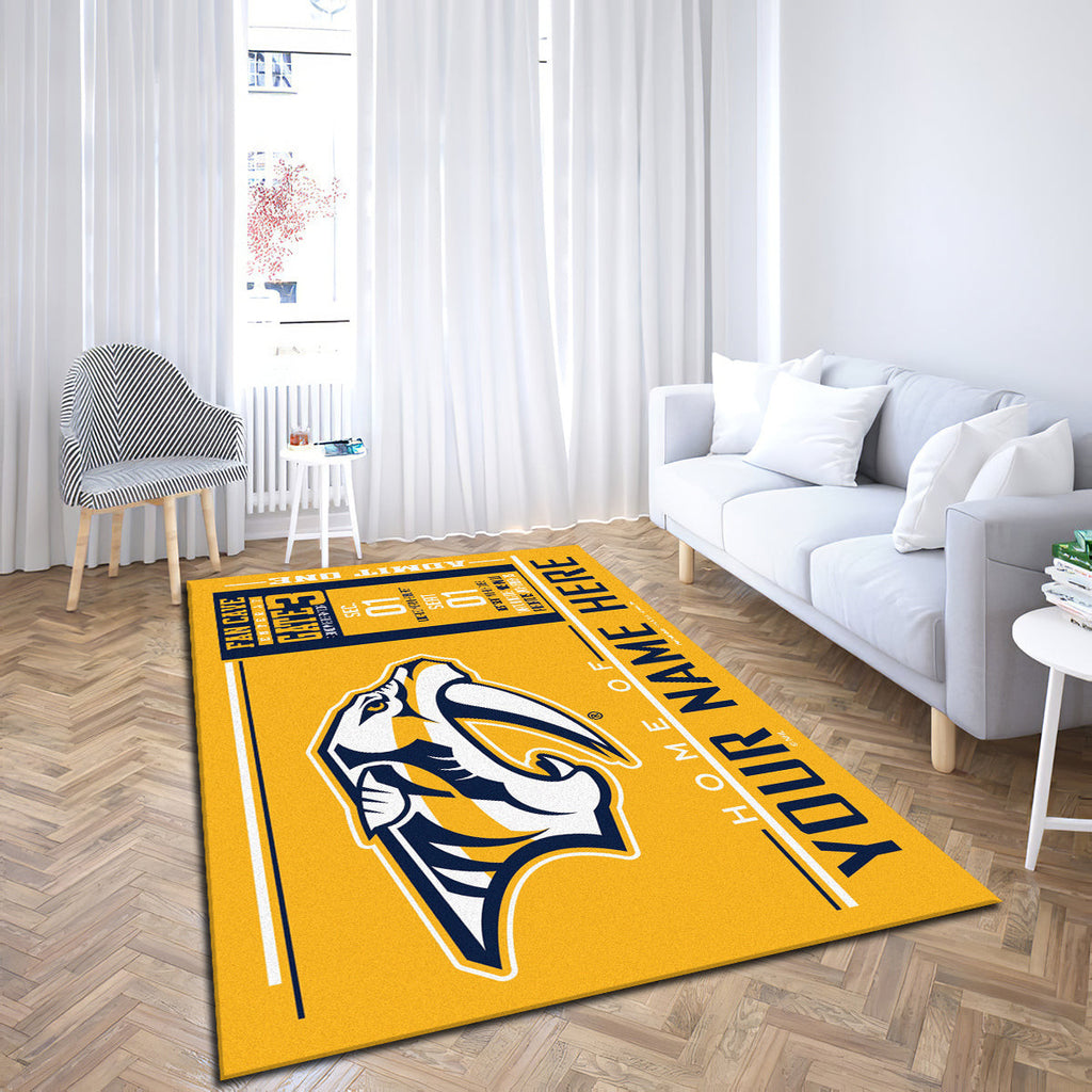 Nashville Predators teppich, teppiche - Raubtiere outdoor teppich, teppich wohnzimmer , Küchenteppich, kinderzimmer, modern