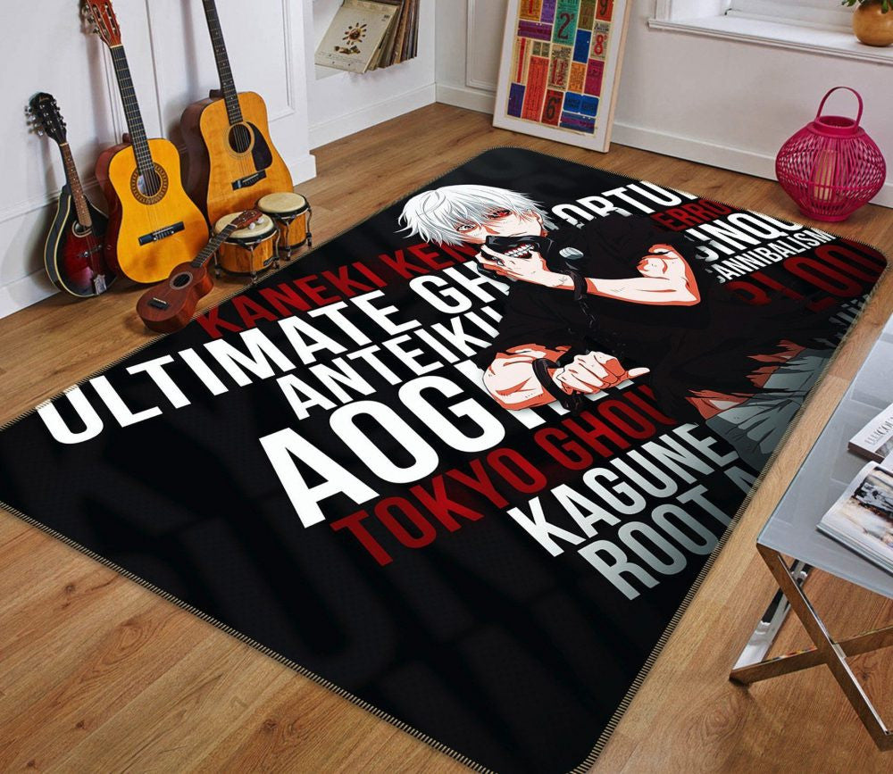 Tokyo Ghoul Anime 30 Teppich, Teppiche - Outdoor Teppich, Teppich Wohnzimmer, Küchenteppich, Kinderzimmer, Modern