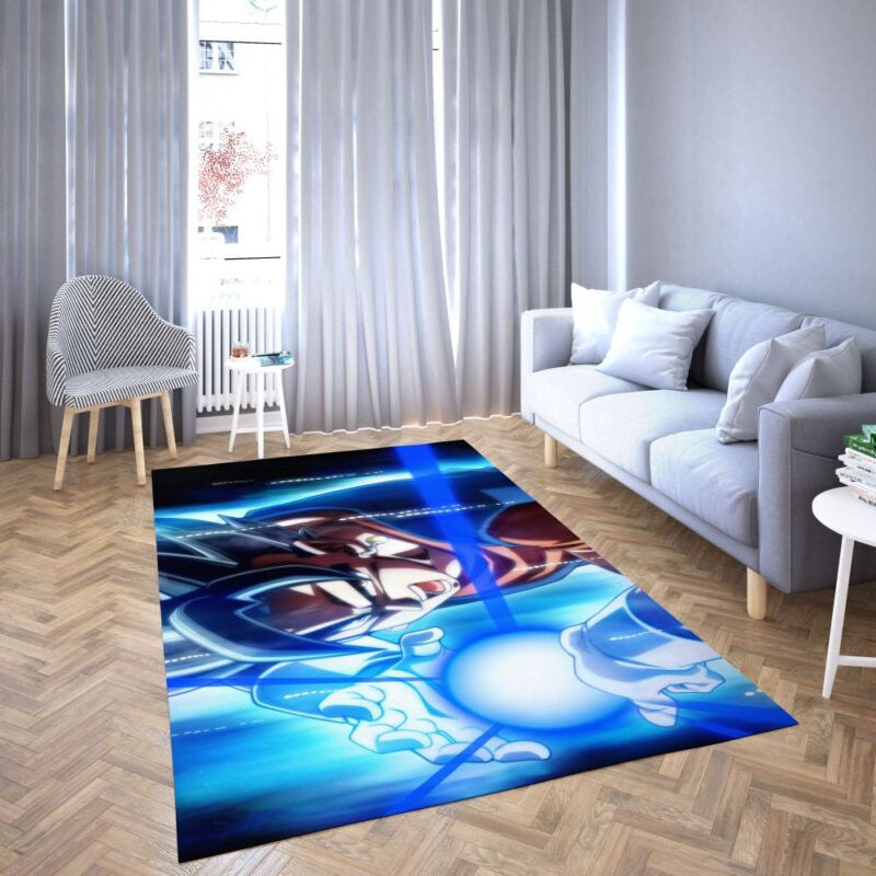Vegito Blue Dragon Ball Super Lieblings Karikatur1011 Teppich, Teppiche - Outdoor Teppich, Teppich Wohnzimmer, Küchenteppich, Kinderzimmer, Modern