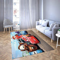 Lightning Mcqueen Car Of Disney 33 teppich, teppiche - Auto von outdoor teppich, teppich wohnzimmer, Küchenteppich, kinderzimmer, modern