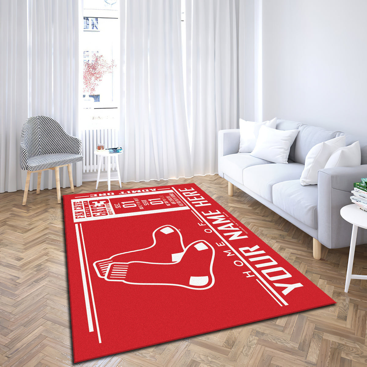 Boston Red Sox teppich, teppiche - outdoor teppich, teppich wohnzimmer , Küchenteppich, kinderzimmer, modern