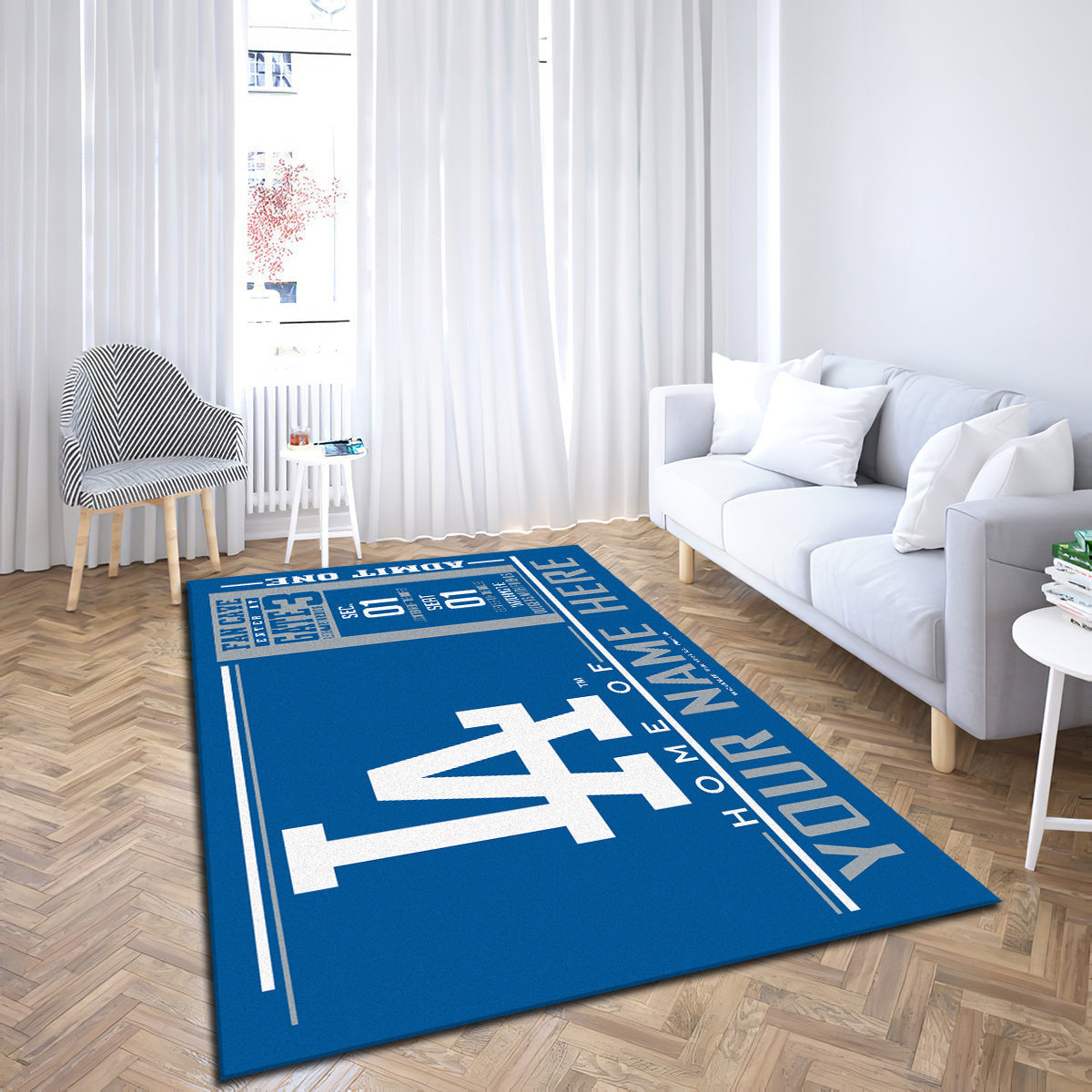 Los Angeles Dodgers teppich, teppiche - outdoor teppich, teppich wohnzimmer , Küchenteppich, kinderzimmer, modern