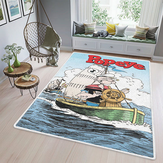 Popeye Cartoon TV Show gift For lover teppich - Geschenk fur Liebhaber outdoor teppich, teppiche wohnzimmer , Küchenteppich, kinderzimmer, modern