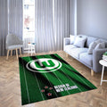 Wolfsburg LieblingsFußballverein 11 Teppich, Teppiche - Outdoor Teppich, Teppich Wohnzimmer, Küchenteppich, Kinderzimmer, Modern