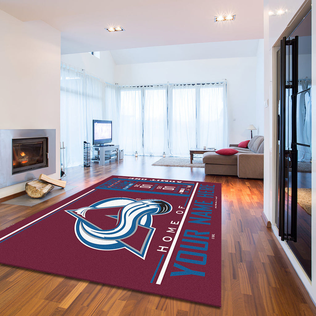 Colorado Avalanche teppich, teppiche - Lawine outdoor teppich, teppich wohnzimmer , Küchenteppich, kinderzimmer, modern