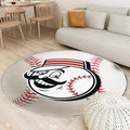 Cincinnati Reds Baseball Teppich Rund, Teppiche - Outdoor Teppich Rund, Teppich Wohnzimmer, Carpet, Rug
