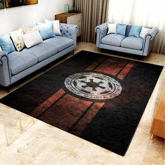 Star Wars Imperial Logo teppich, teppiche - outdoor teppich, teppich wohnzimmer, Küchenteppich, kinderzimmer, modern