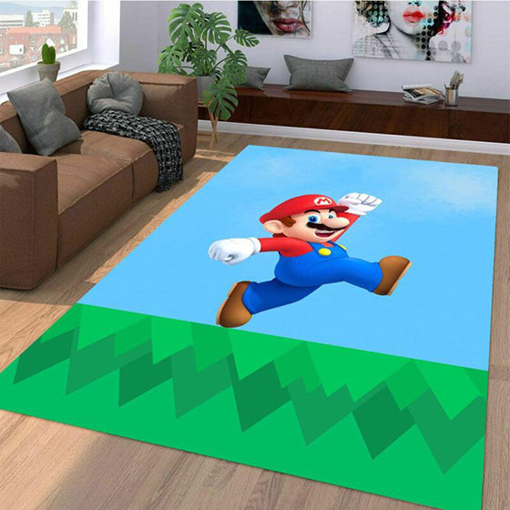 Super Mario 3D teppich, teppiche - outdoor teppich, teppich wohnzimmer, Küchenteppich, kinderzimmer, modern