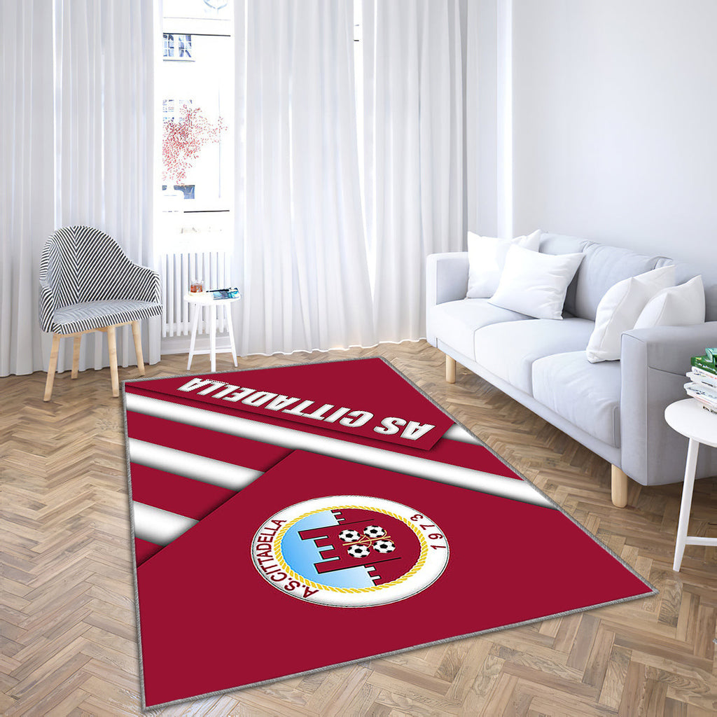 As Cittadella Material Design Teppich, Teppiche - Italienischer Fußballverein Outdoor Teppich, Teppich Wohnzimmer, Küchenteppich, Kinderzimmer, Modern