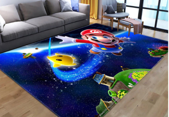 Super Mario 1001 teppich, teppiche - outdoor teppich, teppich wohnzimmer, Küchenteppich, kinderzimmer, modern