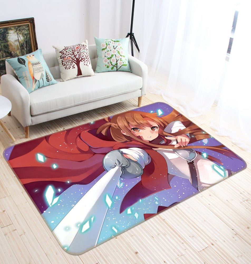 Sword Art Online Anime 19 Teppich, Teppiche - Outdoor Teppich, Teppich Wohnzimmer, Küchenteppich, Kinderzimmer, Modern
