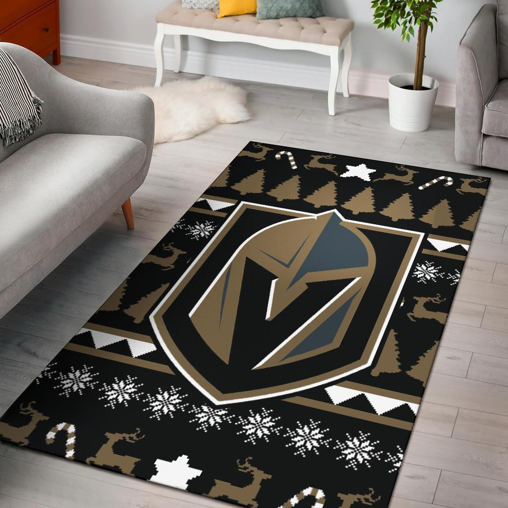 Vegas Golden Knights Teppich, Teppiche - Outdoor Teppich, Teppich Wohnzimmer, Küchenteppich, Kinderzimmer, Modern