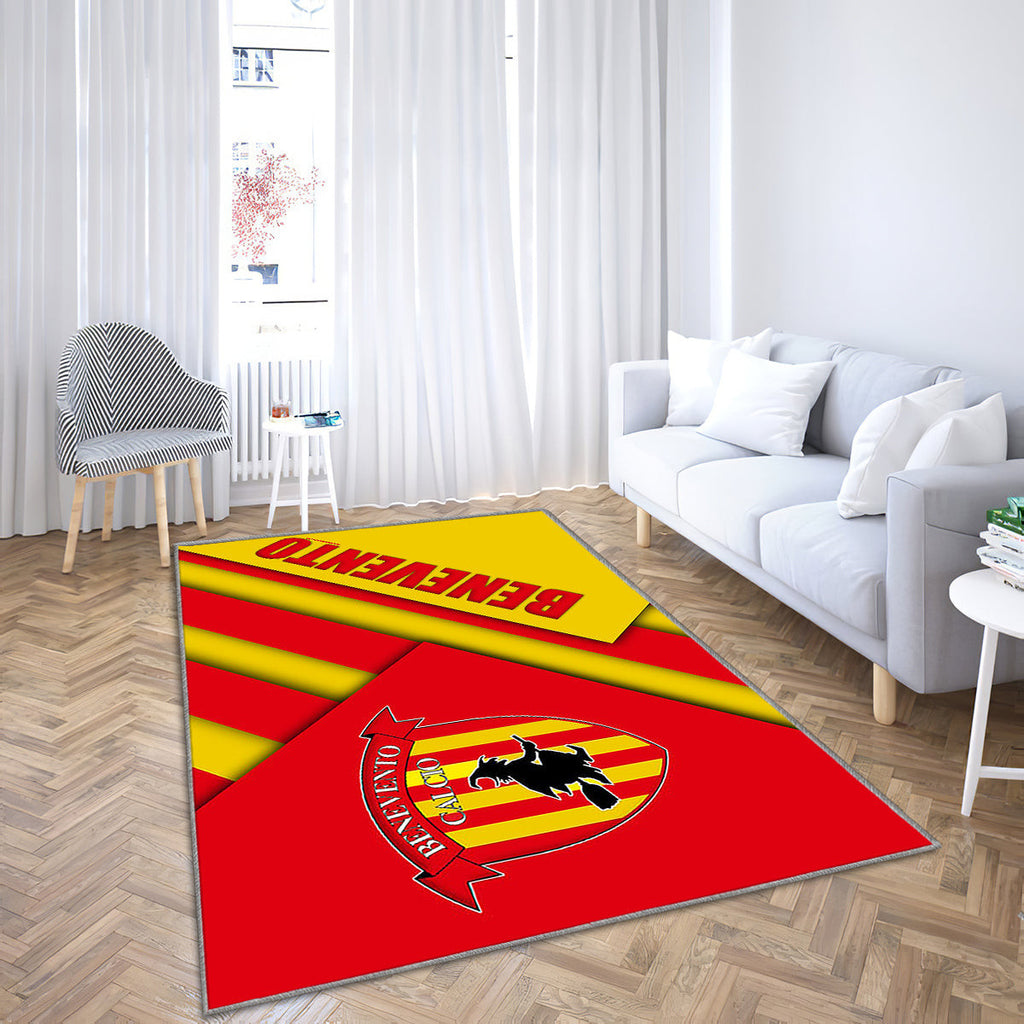 Benevento Calcio Teppich, Teppiche - Logo-Materialdesign Outdoor Teppich, Teppich Wohnzimmer, Küchenteppich, Kinderzimmer, Modern