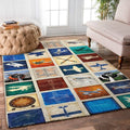 Airplane teppich, teppiche - Flugzeug outdoor teppich, teppich wohnzimmer , Küchenteppich, kinderzimmer, modern