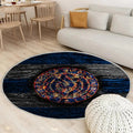 Fc Duisburg Teppich Rund, Teppiche - Feuer Outdoor Teppich Rund, Bundesliga 2 Teppich Wohnzimmer, Carpet, Rug