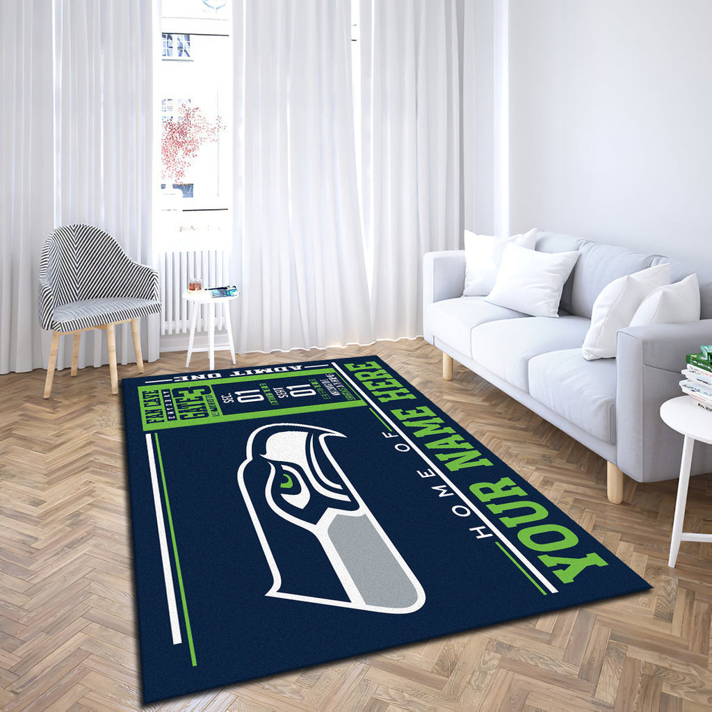 Seattle Seahawks teppich, teppiche - outdoor teppich, teppich wohnzimmer , Küchenteppich, kinderzimmer, modern