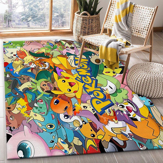 All Pokemon teppich, teppiche - Alle Pokémon outdoor teppich, teppich wohnzimmer, Küchenteppich, kinderzimmer, modern