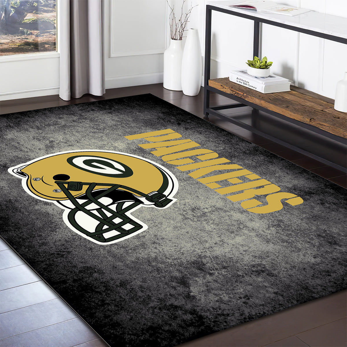 Green Bay Packers Imperial Distressed teppich, teppiche - verzweifelt outdoor teppich, teppich wohnzimmer , Küchenteppich, kinderzimmer, modern
