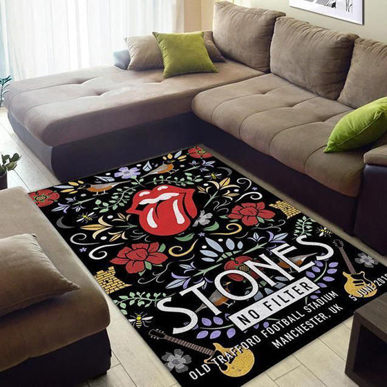 The Rolling Stones teppich, teppiche - outdoor teppich, teppich wohnzimmer, Küchenteppich, kinderzimmer, modern