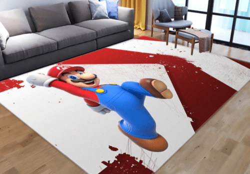 Super Mario1003 Teppich, Teppiche - Outdoor Teppich, Teppich Wohnzimmer, Küchenteppich, Kinderzimmer, Modern