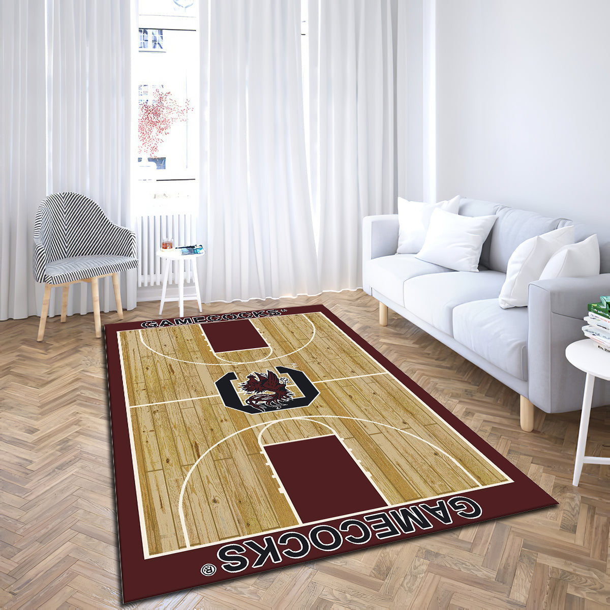 South Carolina Gamecocks Imperial Courtside teppich, teppiche - outdoor teppich, teppich wohnzimmer , Küchenteppich, kinderzimmer, modern