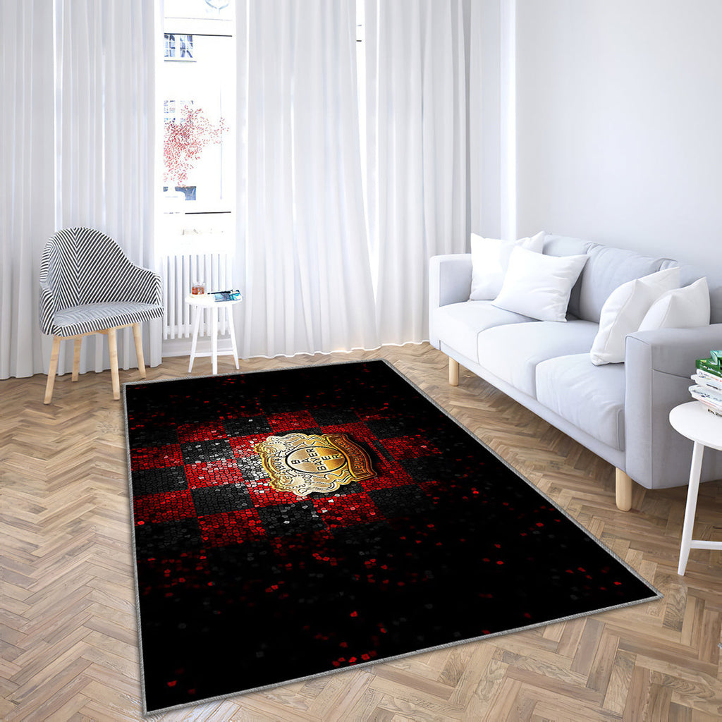 Bayer Leverkusen FC Teppich, Teppiche – Glitzer-Logo Outdoor-Teppich, Wohnzimmerteppich, Küchenteppich, Kinderzimmer, modern
