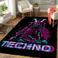 Samurai Techno 1 Teppich, Teppiche - Outdoor Teppich, Teppich Wohnzimmer, Küchenteppich, Kinderzimmer, Modern