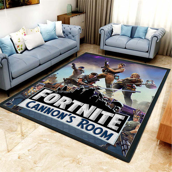 Fortnite Cannons Room teppich, teppiche - outdoor teppich, teppich wohnzimmer, Küchenteppich, kinderzimmer, modern