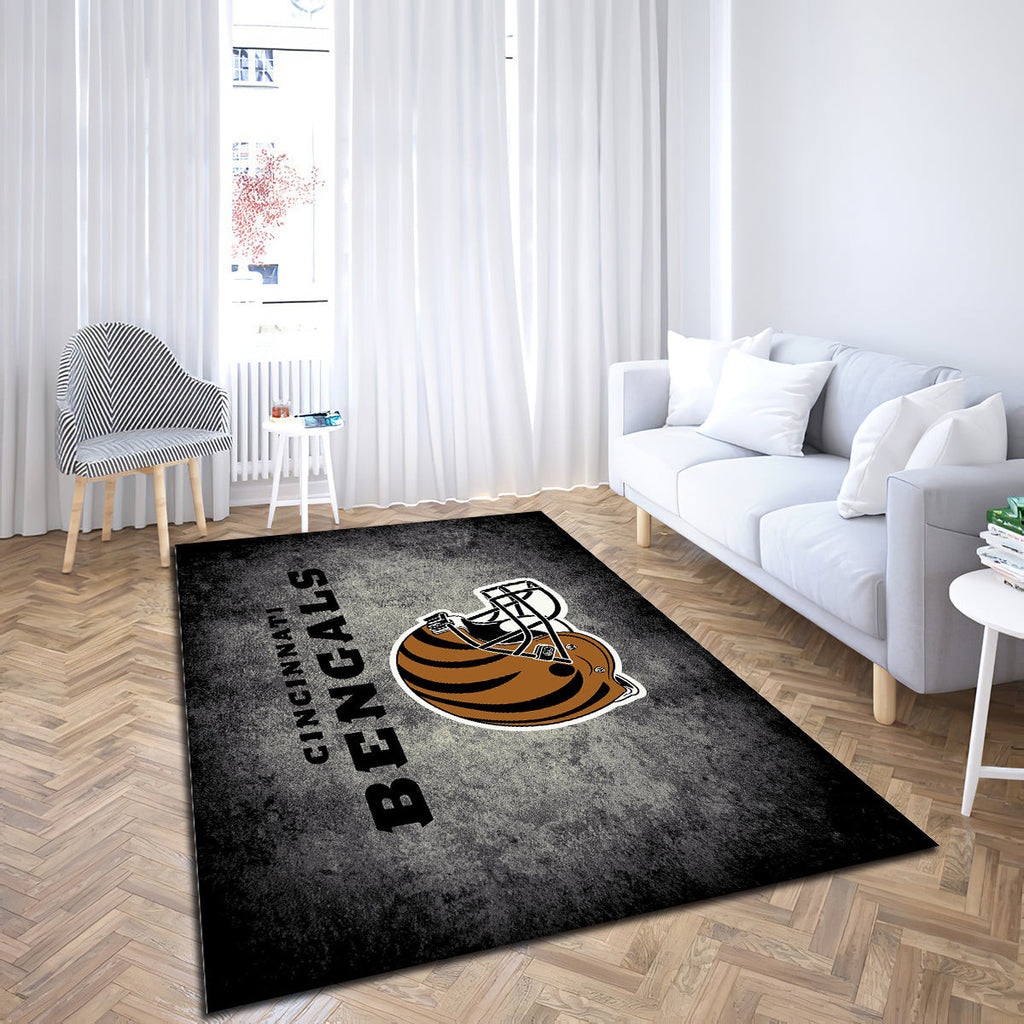Cincinnati Bengals Imperial Distressed teppich, teppiche - verzweifelt outdoor teppich, teppich wohnzimmer , Küchenteppich, kinderzimmer, modern