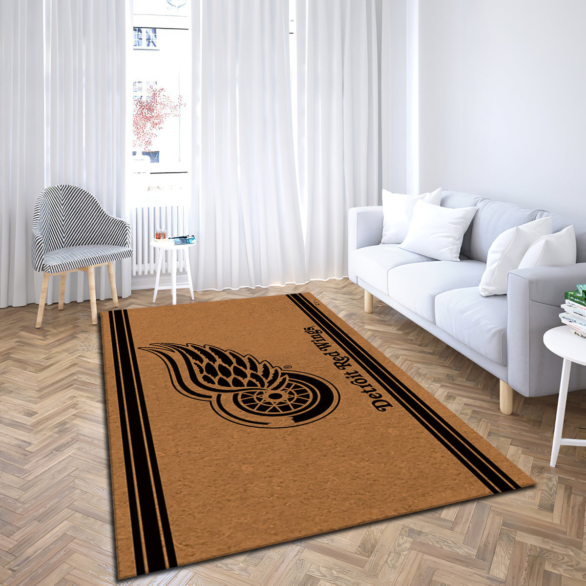 Detroit Red Wings Logo Turf teppich, teppiche - Rasen outdoor teppich, teppich wohnzimmer , Küchenteppich, kinderzimmer, modern