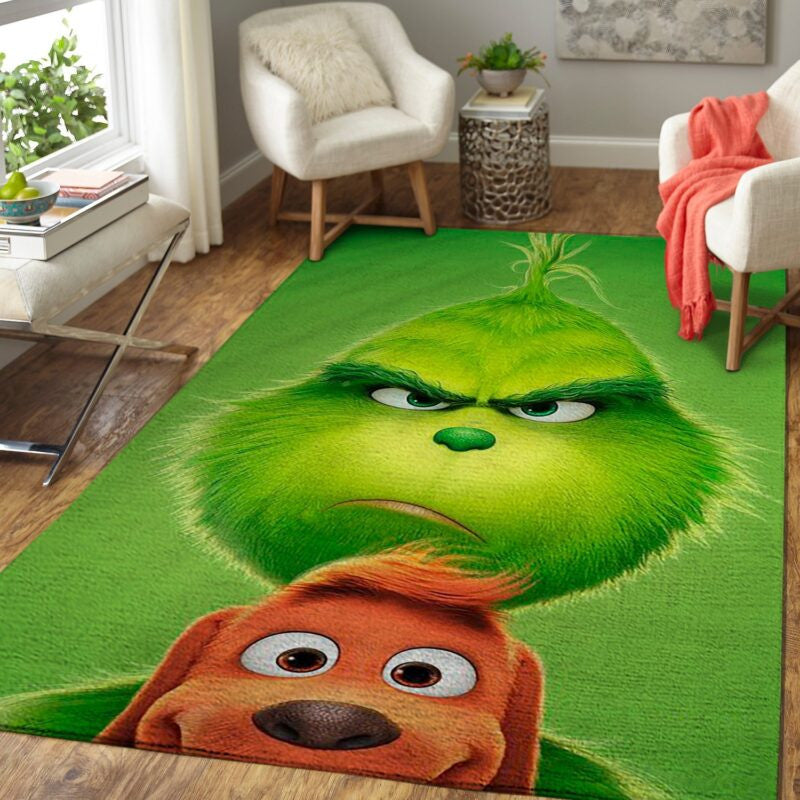 The Grinch Teppich, Teppiche - Outdoor Teppich, Teppich Wohnzimmer, Küchenteppich, Kinderzimmer, Modern