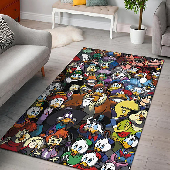 Ducktales teppich, teppiche - outdoor teppich, teppich wohnzimmer, Küchenteppich, kinderzimmer, modern