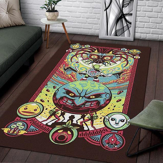 Majora'S Mask teppich, teppiche - outdoor teppich, teppich wohnzimmer, Küchenteppich, kinderzimmer, modern