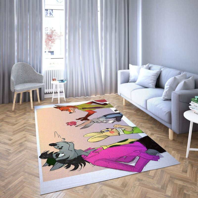 Zootopia Karikatur Lieblings 11 Teppich, Teppiche - Outdoor Teppich, Teppich Wohnzimmer, Küchenteppich, Kinderzimmer, Modern