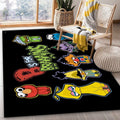 The Sesame Street Monsters Teppich, Teppiche - Outdoor Teppich, Teppich Wohnzimmer, Küchenteppich, Kinderzimmer, Modern