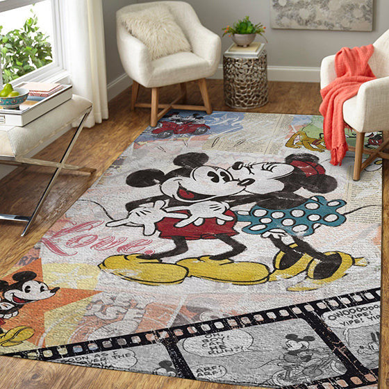 Mickey Mouse Area Disney teppich, teppiche - outdoor teppich, teppich wohnzimmer, Küchenteppich, kinderzimmer, modern