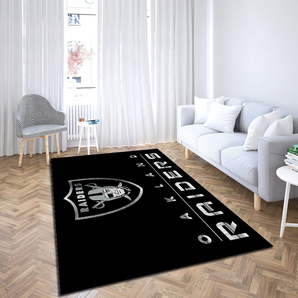 Las Vegas Raiders Imperial Chrome teppich, teppiche - Chrom outdoor teppich, teppich wohnzimmer , Küchenteppich, kinderzimmer, modern