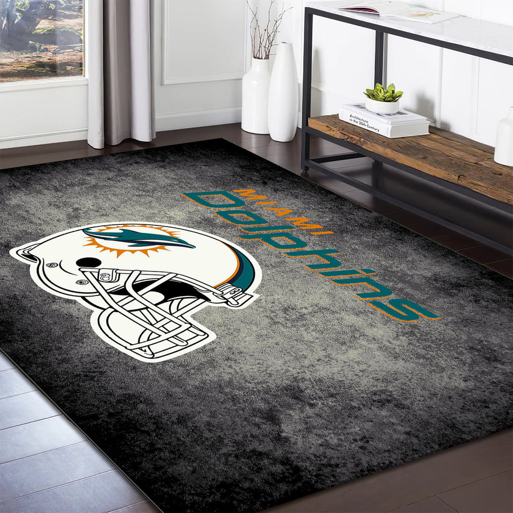 Miami Dolphins Imperial Distressed teppich, teppiche - verzweifelt outdoor teppich, teppich wohnzimmer , Küchenteppich, kinderzimmer, modern