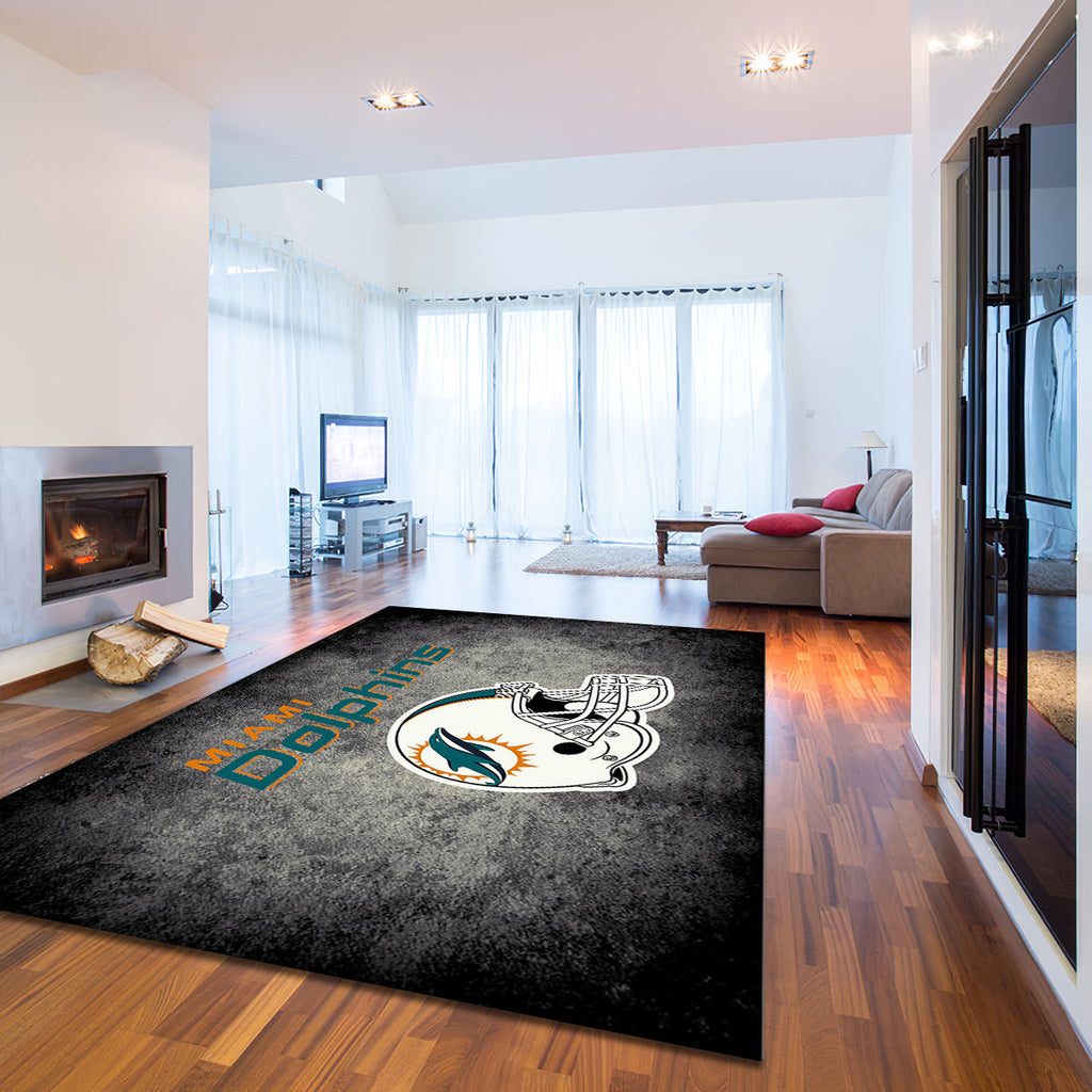 Miami Dolphins Imperial Distressed teppich, teppiche - verzweifelt outdoor teppich, teppich wohnzimmer , Küchenteppich, kinderzimmer, modern