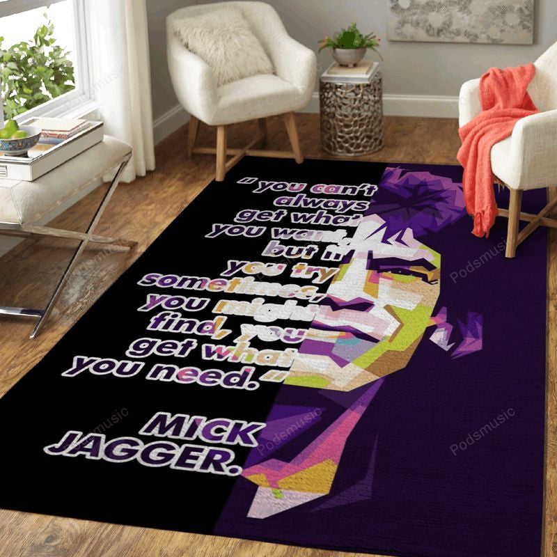 Quotes Music Art Music Spirit Teppich, Teppiche - Outdoor Teppich, Teppich Wohnzimmer, Küchenteppich, Kinderzimmer, Modern
