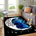 Stitch Moon teppich, teppiche - Stich Mond outdoor teppich, teppich wohnzimmer, Küchenteppich, kinderzimmer, modern