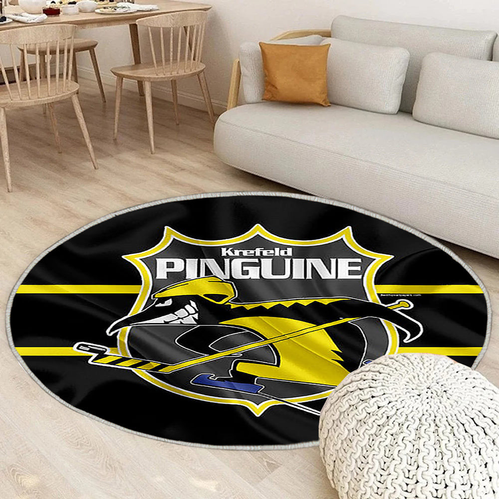 Klner Haie Deutscher Eishockeyverein Teppich Rund, Teppiche - Emblem Outdoor Teppich Rund, Köln Teppich Wohnzimmer, Carpet, Rug